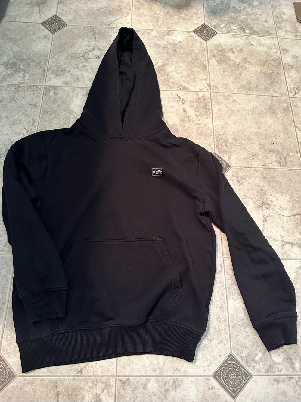 Billabong Black Pullover Hoodie Sweatshirt - Kids size 12